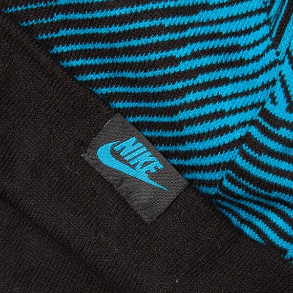 Czapka zimowa damska NIKE CZAPKA ZIMOWA SEASONAL CUFF BEANIE YTH 728497407 kolor niebieski