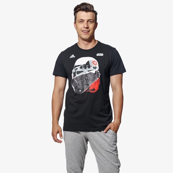 Koszulka męska ADIDAS T-SHIRT SS STORM TROOPER ce2200 kolor czarny