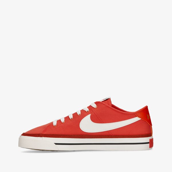Buty sportowe męskie NIKE COURT LEGACY dj1999-800 kolor czerwony