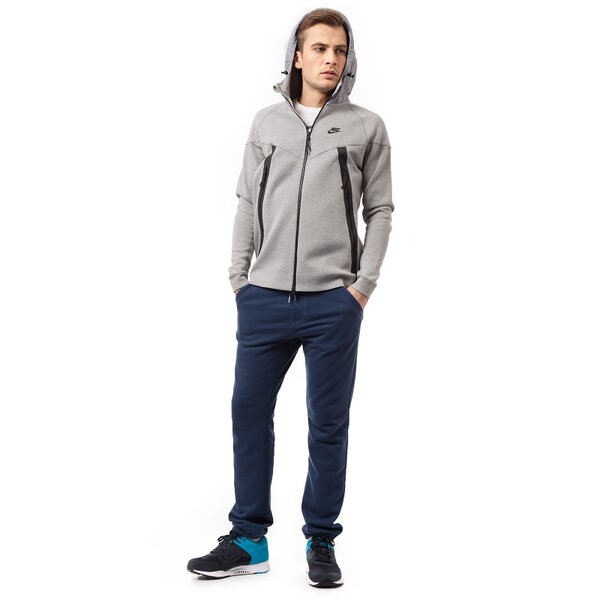 Bluza męska NIKE BLUZA TECH FLEECE WRSUPER 642958064 kolor szary