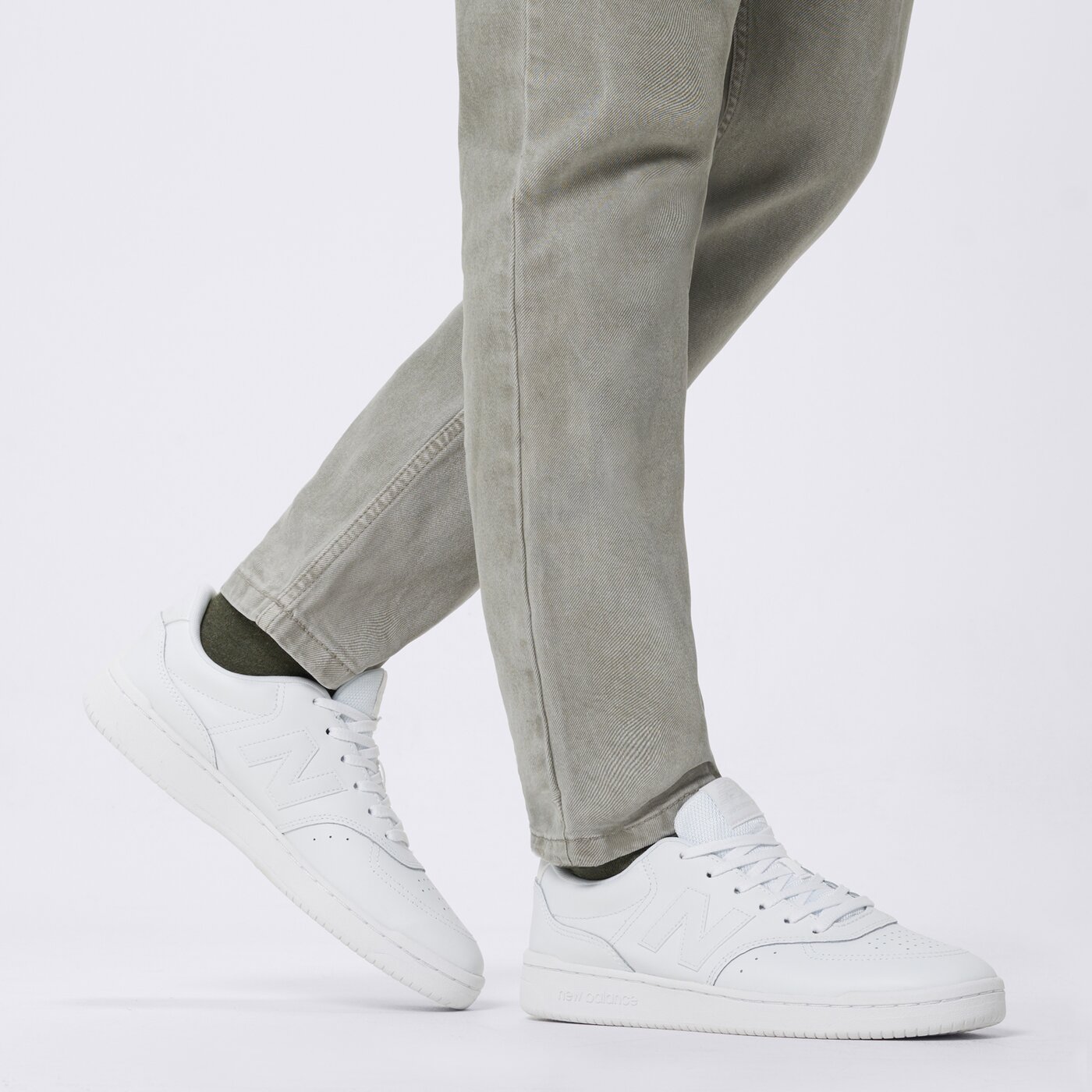 Buty sportowe męskie NEW BALANCE BB80V1 bb80ooo kolor biały