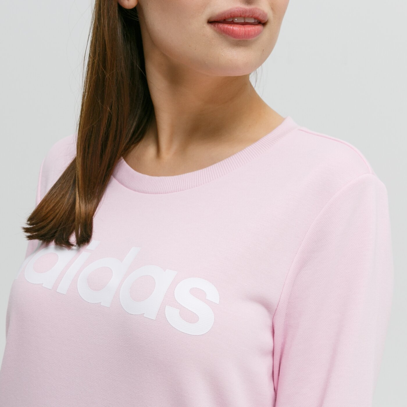 Bluza damska ADIDAS BLUZA W LIN FT SWT gl0721 kolor różowy