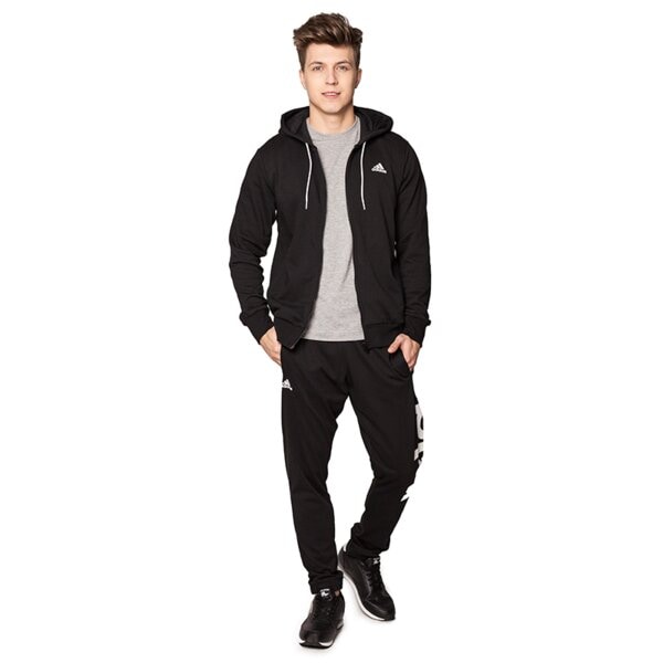 Spodnie dresowe męskie ADIDAS SPODNIE ESS LIN TAP SJ ak1569 kolor czarny