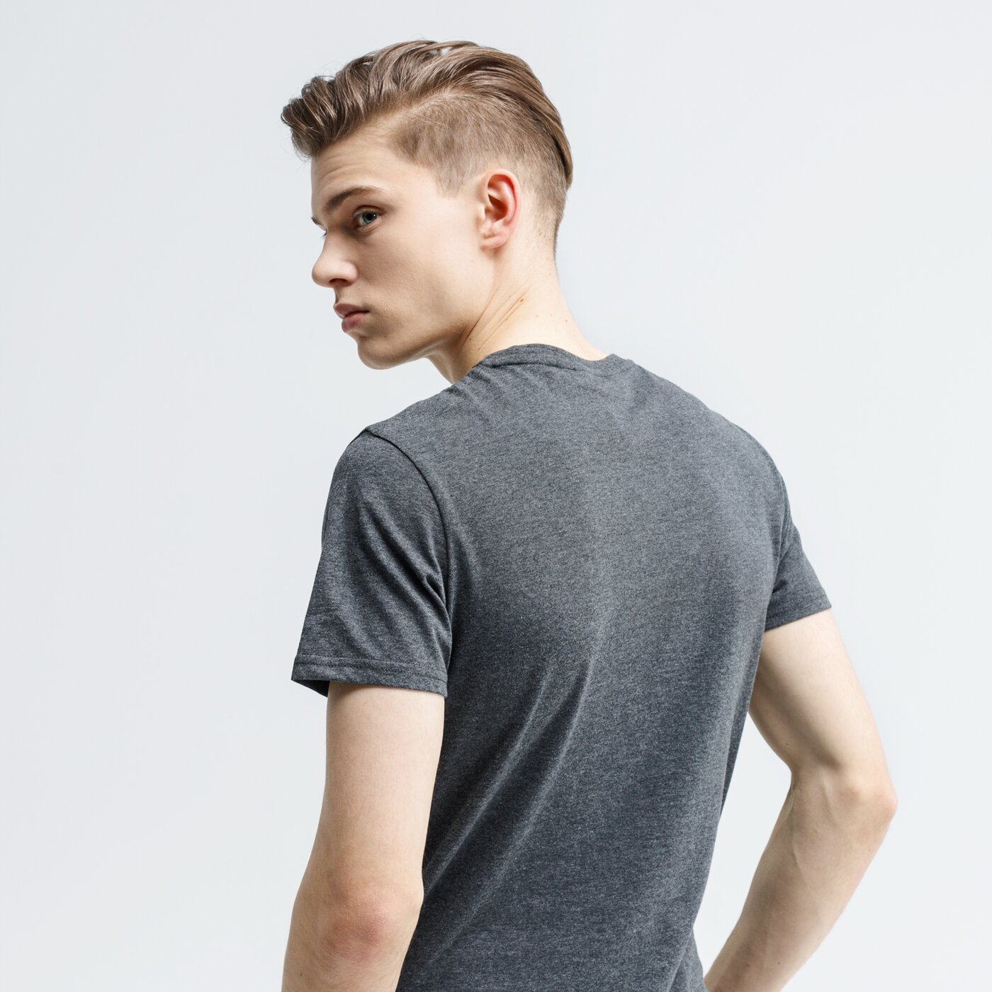 Koszulka męska LONSDALE T-SHIRT BROMPTON 115067-1590 kolor szary