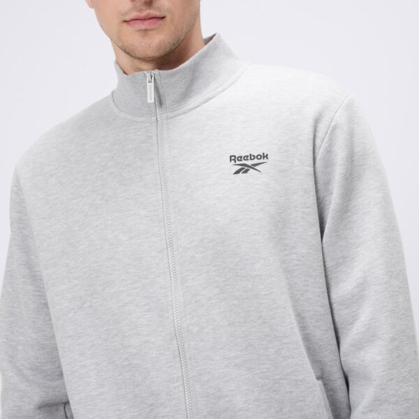 Bluza męska REEBOK BLUZA ROZPINANA OWEN SMALL LOGO TRACK TOP 100240043 kolor szary