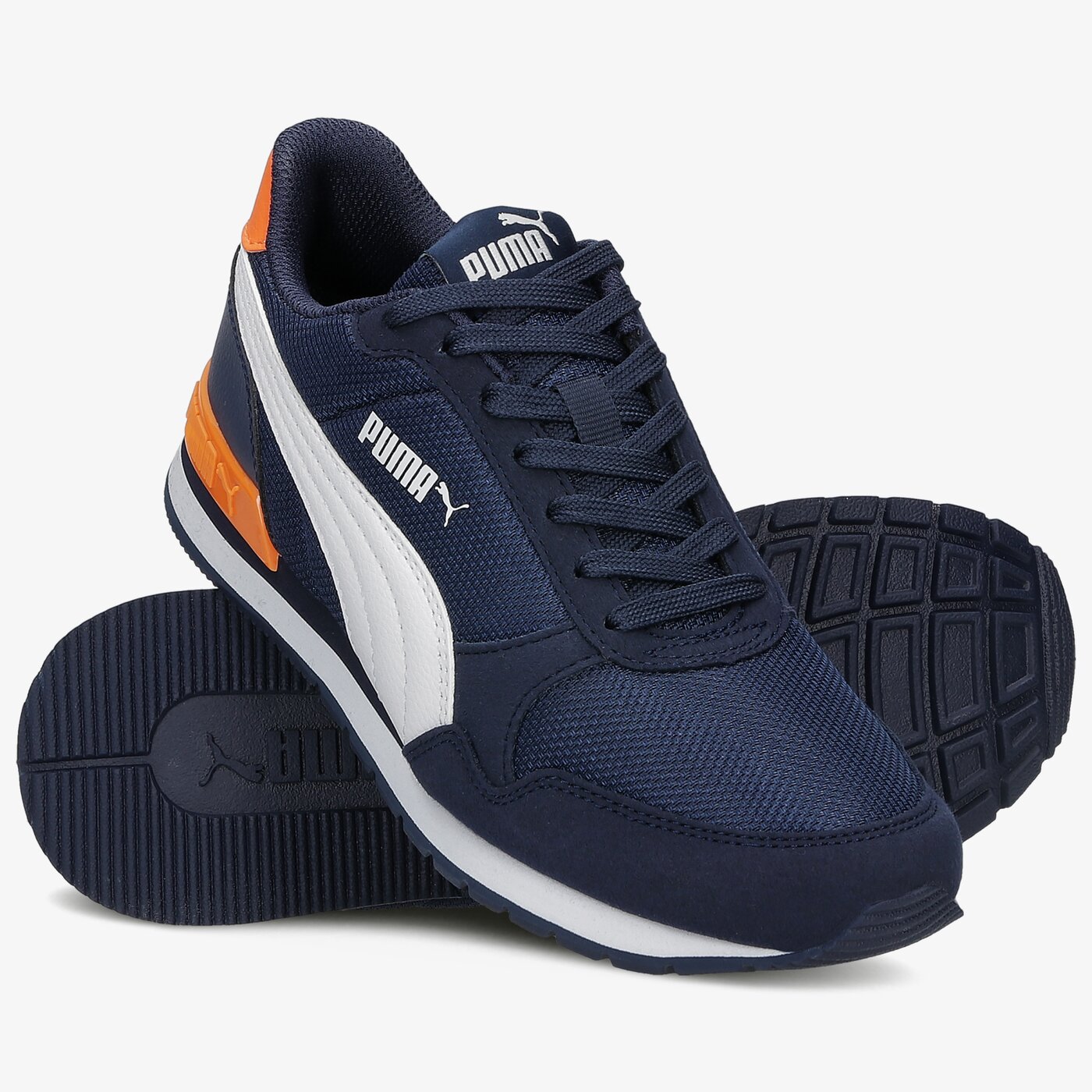 Buty dziecięce PUMA ST RUNNER V2 MESH JR 36713513 kolor granatowy