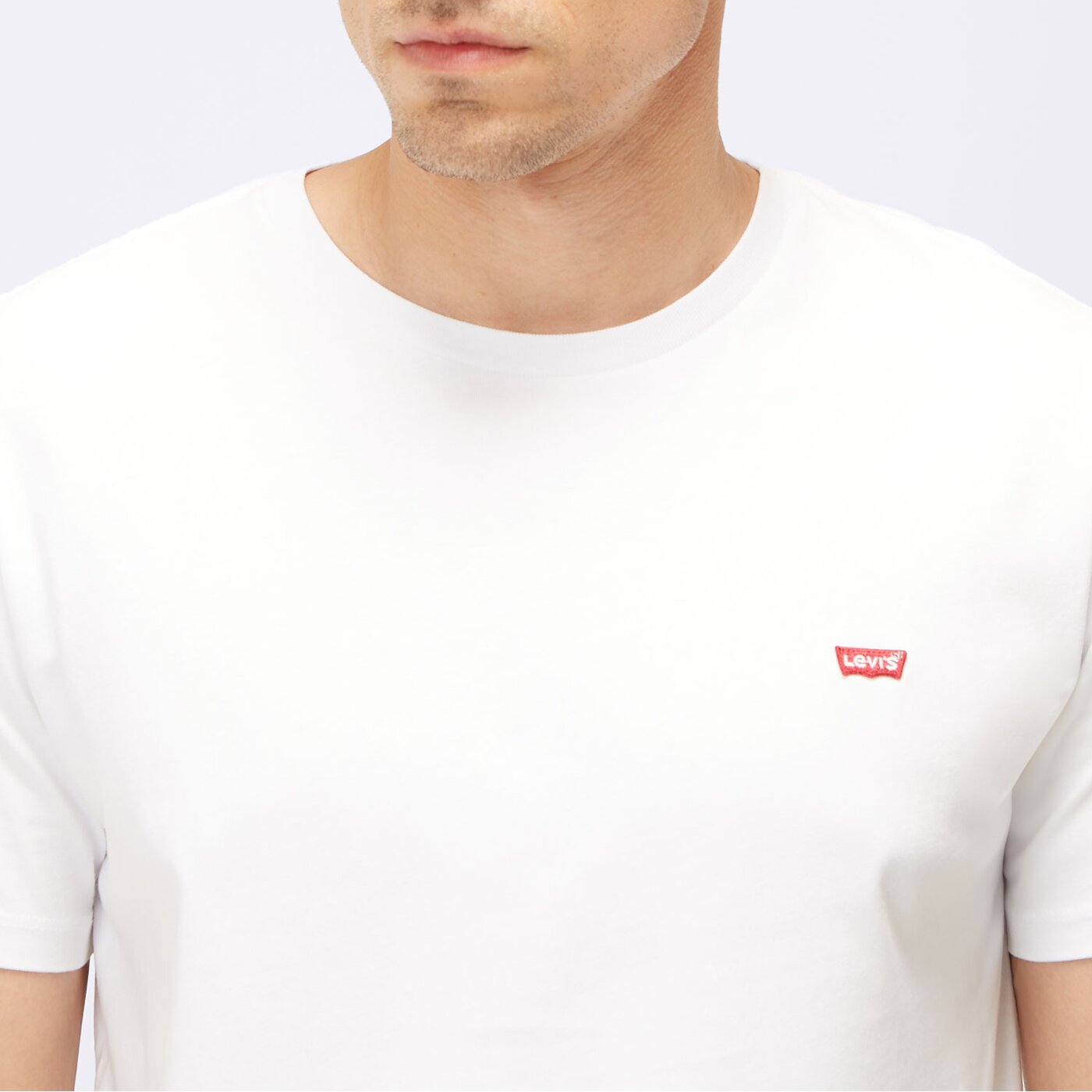 Koszulka męska LEVI'S T-SHIRT SS ORIGINAL HM TEE 566050000 kolor biały