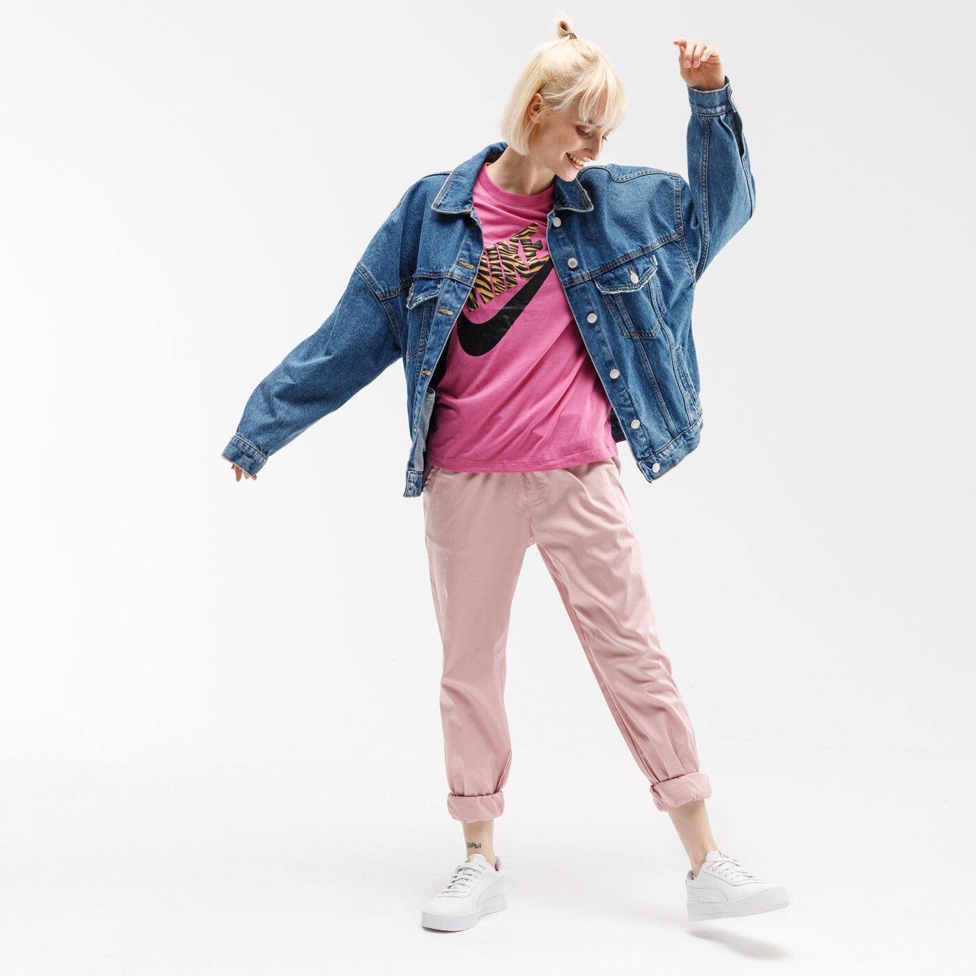 Spodnie dresowe damskie UP8 SPODNIE SHRIMPS up120spd13002 kolor różowy