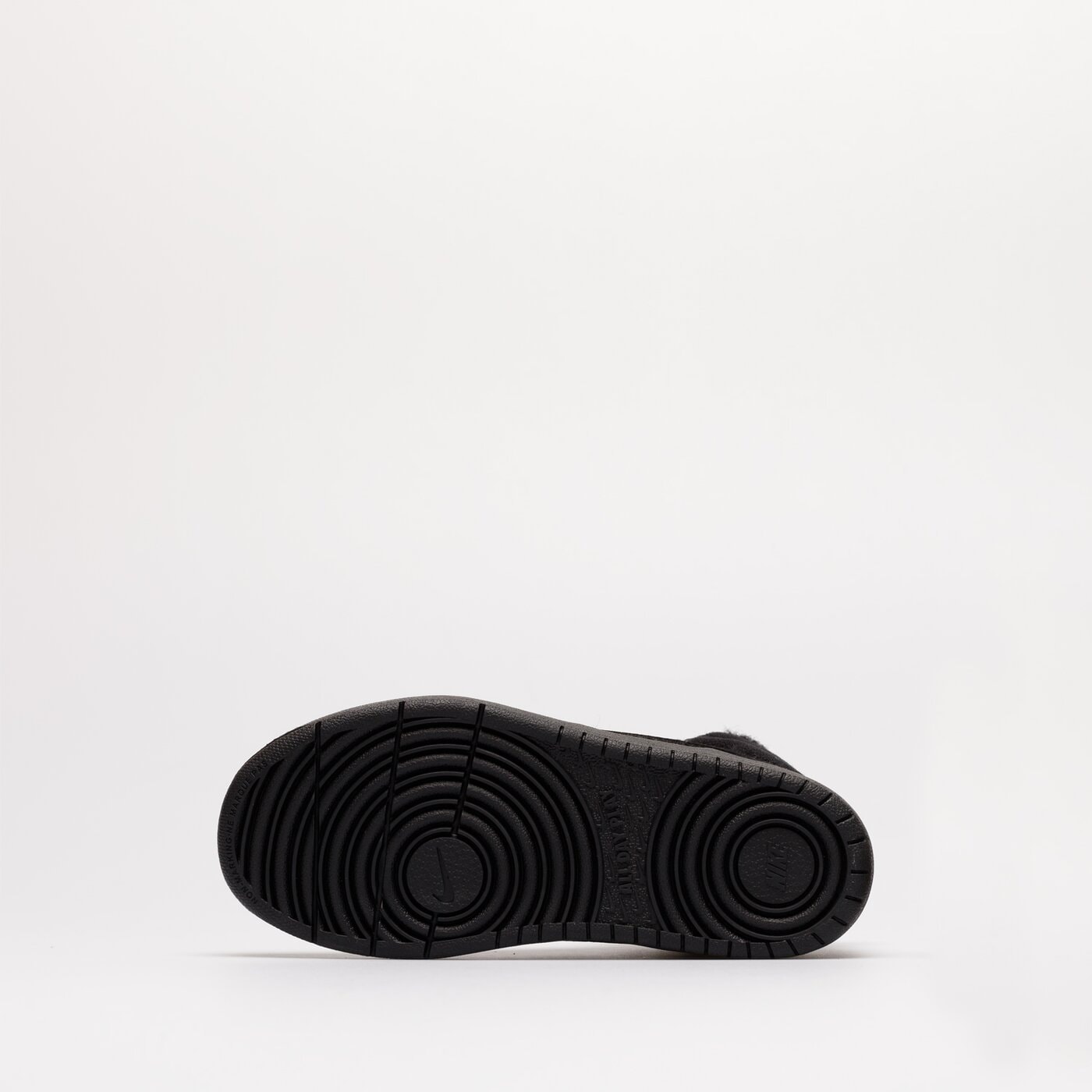 Buty dziecięce NIKE COURT BOROUGH MID 2 cq4026-001 kolor czarny