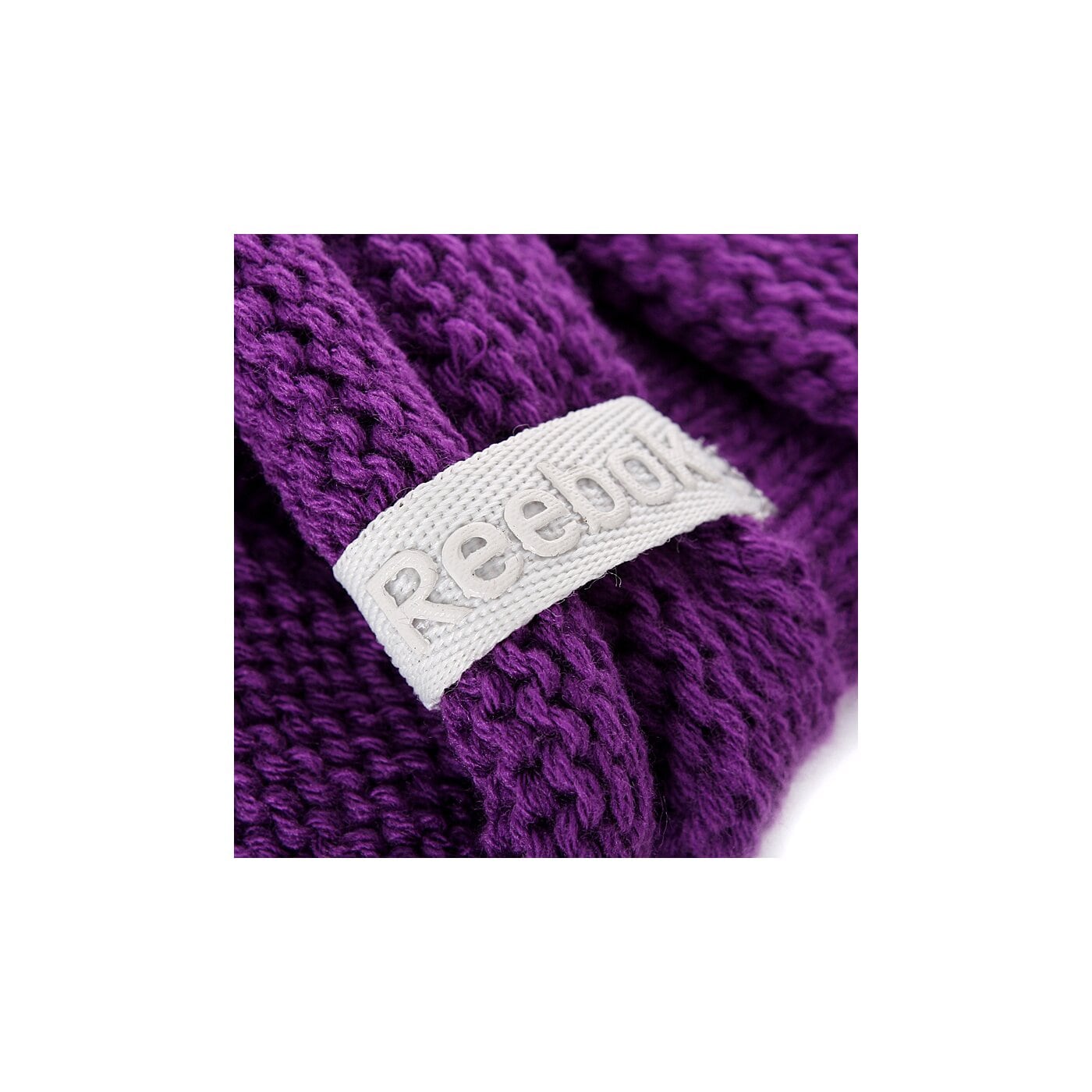 Czapka zimowa damska REEBOK CZAPKA OW RELAX BEANIE w51426 kolor fioletowy