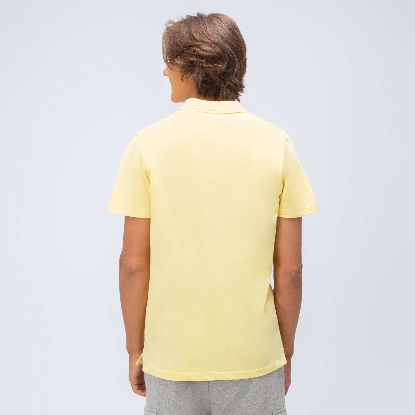 Koszulka polo męska UMBRO POLO FOLLIE ul123pom90008 kolor złoty