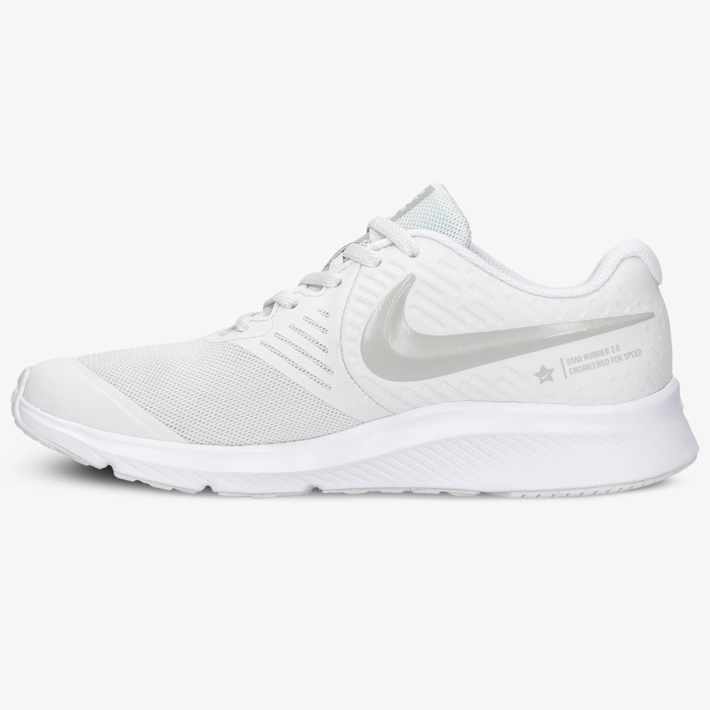 Buty do biegania dla dzieci NIKE STAR RUNNER 2 aq3542-014 kolor szary