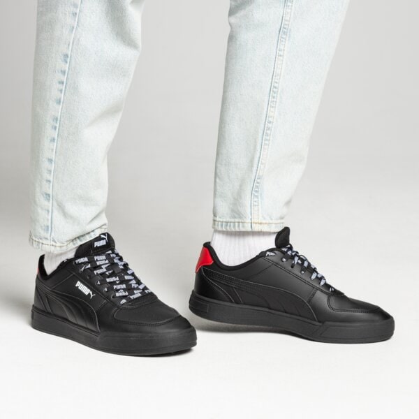 Buty sportowe męskie PUMA CAVEN LOGOMANIA  38385702 kolor czarny