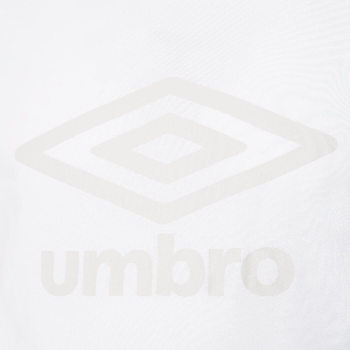 Koszulka męska UMBRO T-SHIRT LARGE LOGO 66413u-mzb kolor biały