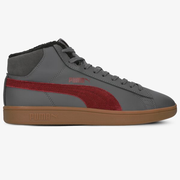 Buty sportowe męskie PUMA SMASH V2 MID WTR L 36733804 kolor szary