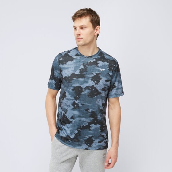 Koszulka męska REEBOK T-SHIRT SS TRAIN CAMO TECH 100065897 kolor multicolor