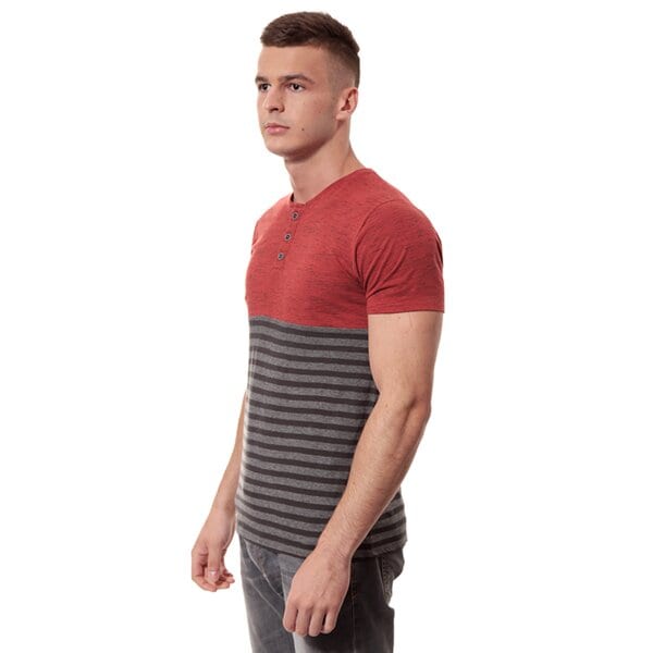 Koszulka męska O'NEILL T-SHIRT LMORG STACK 4523003900 kolor czerwony