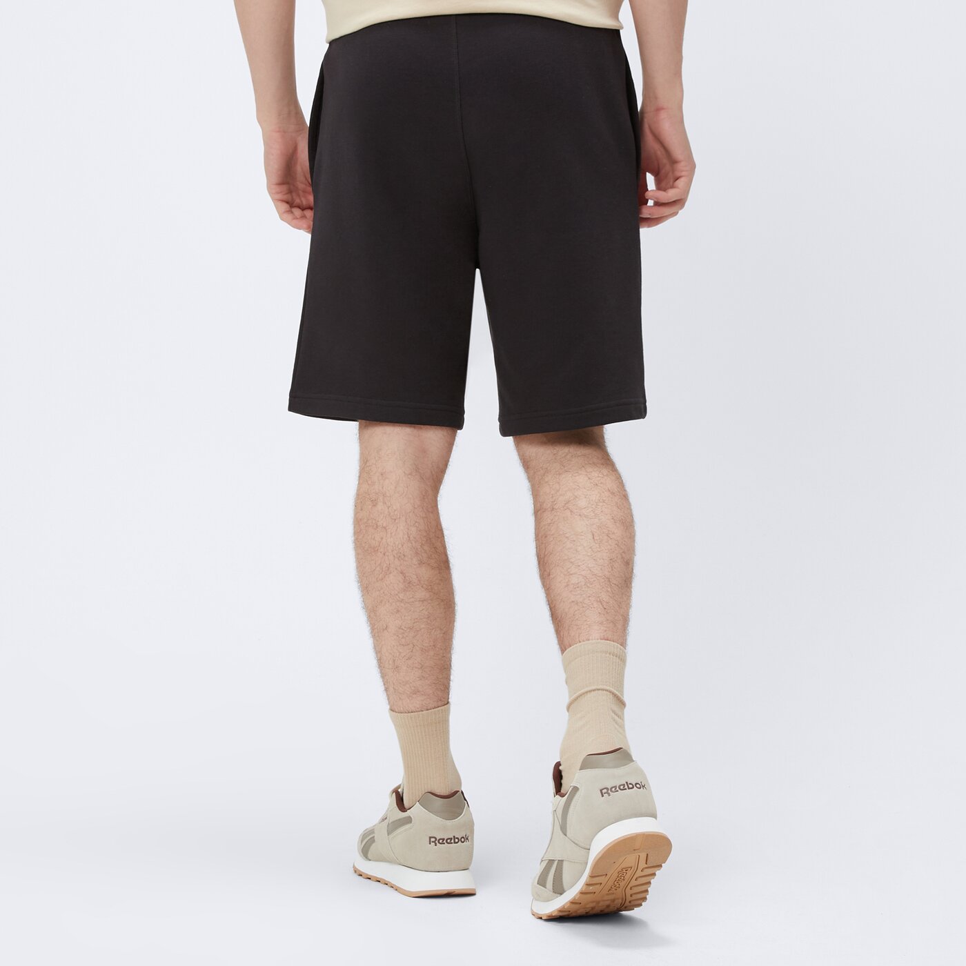 Spodenki męskie REEBOK SZORTY IDENTITY SMALL LOGO FT SHORT 100221791 kolor czarny