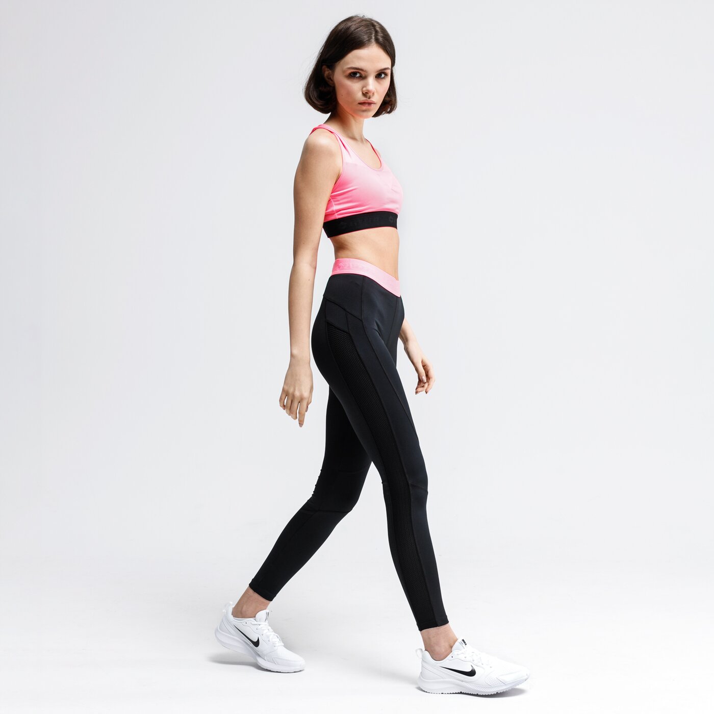 Spodnie dresowe damskie LOTTO LEGGINGS DITSY lo120spd25001 kolor czarny