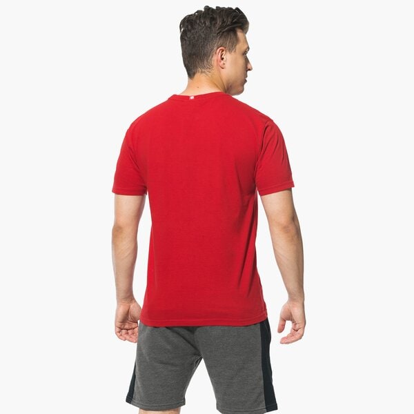 Koszulka męska LOTTO T-SHIRT SS PHYSICS lo18tsm24001 kolor czerwony