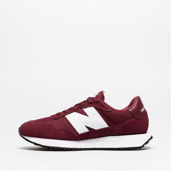 Buty sportowe męskie NEW BALANCE 237  ms237cf kolor bordowy