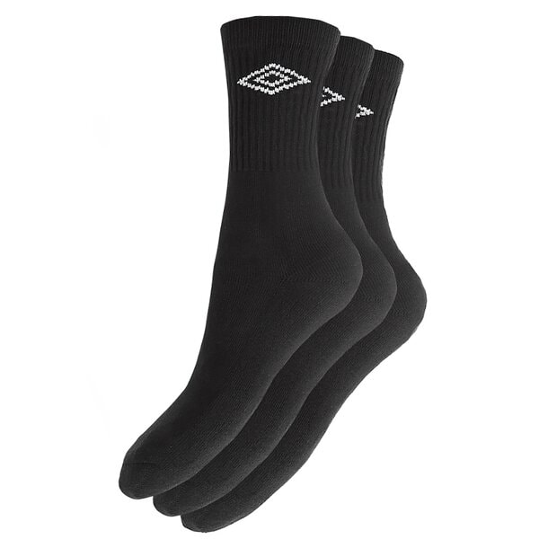 Skarpetki damskie UMBRO SKARPETY J 3 PACK SOCK 60299u060 kolor czarny