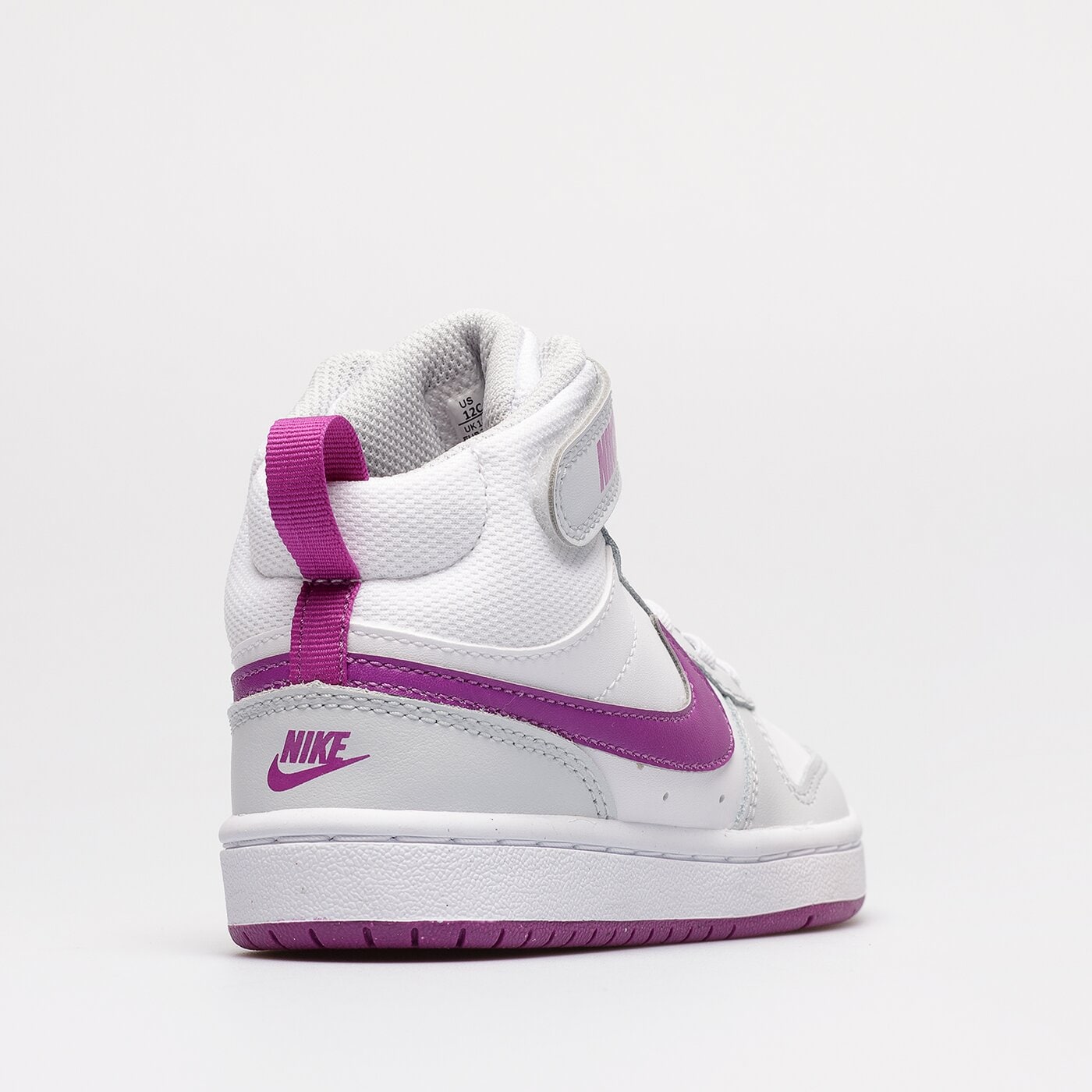 Buty dziecięce NIKE COURT BOROUGH MID 2 cd7783-009 kolor biały