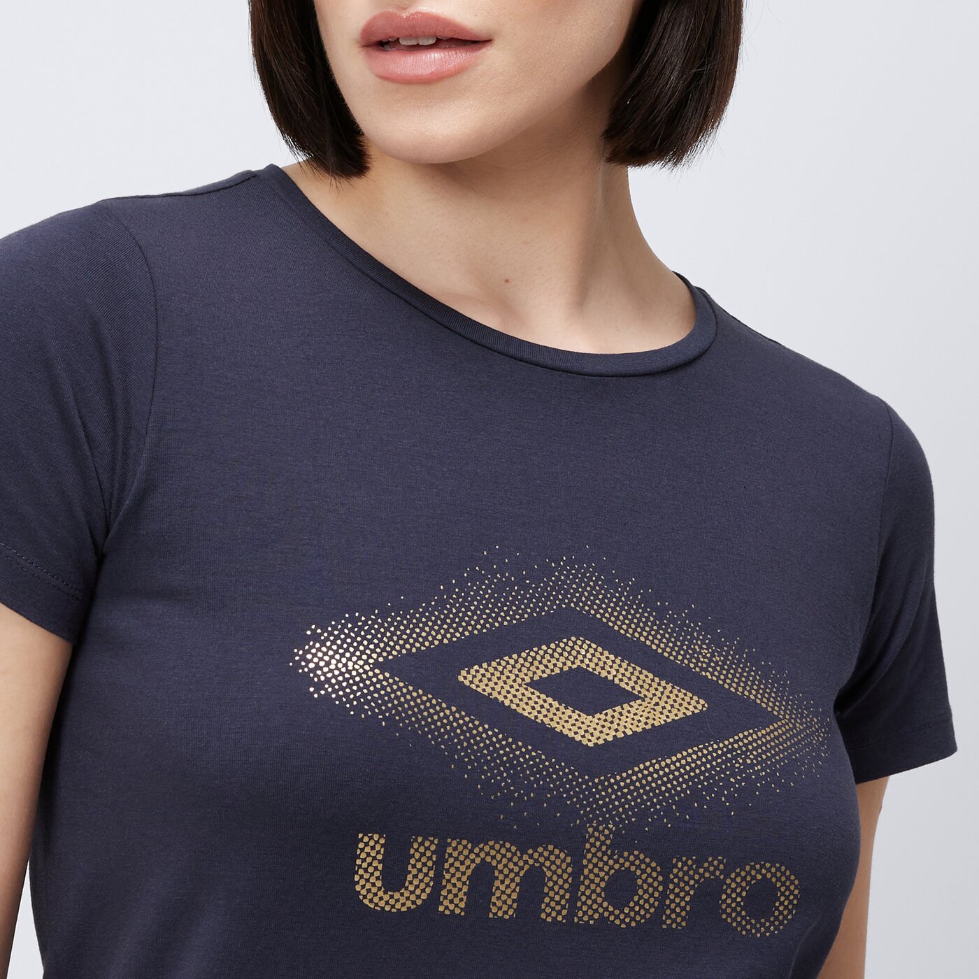 Koszulka damska UMBRO T-SHIRT GOLD ul125tsd0400 kolor granatowy