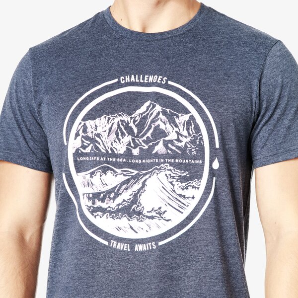 Koszulka męska FEEWEAR T-SHIRT SS CANYON fw38tsm20002 kolor granatowy