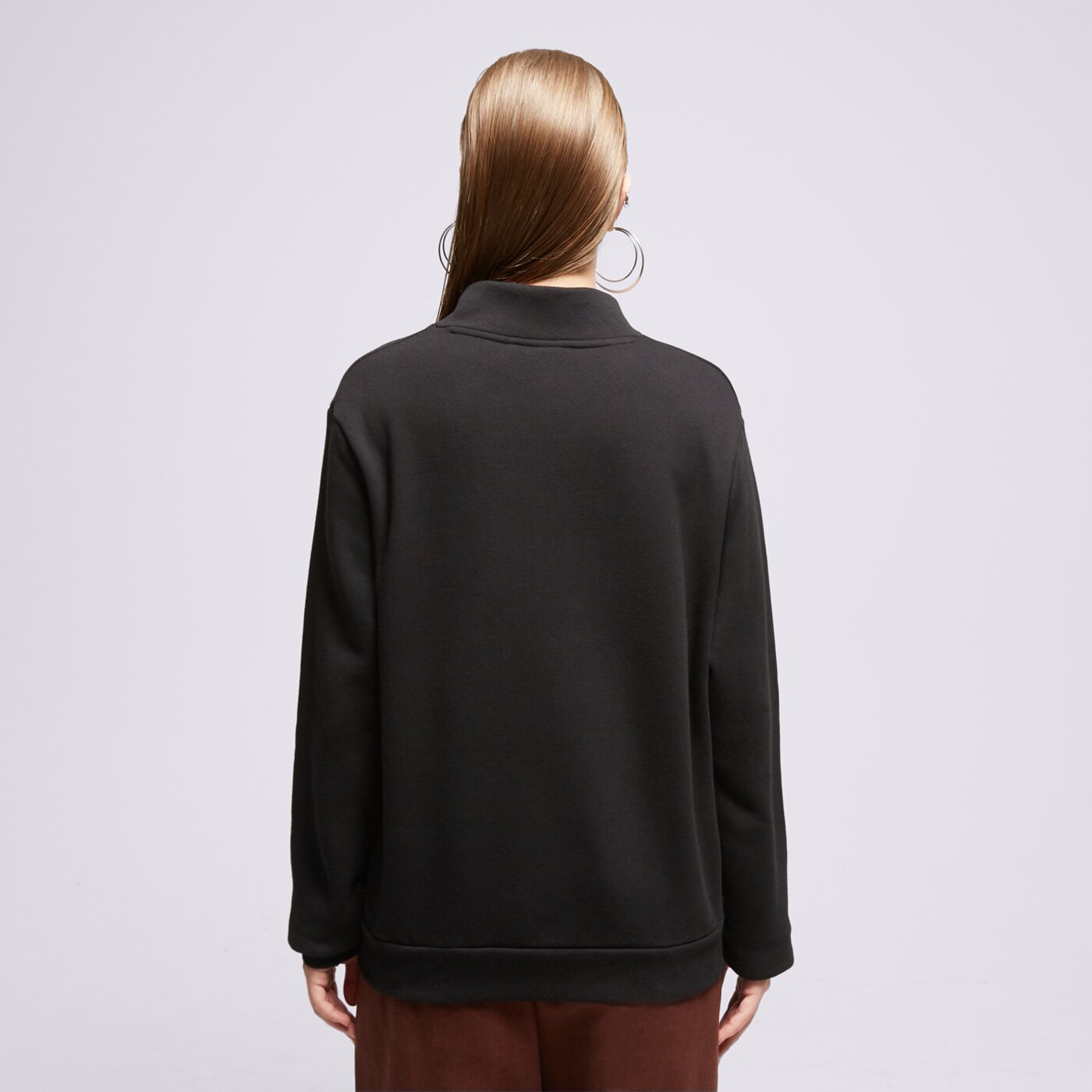 Bluza damska FILA BLUZA STRIPE 1/4 ZP BLK/PK devineblk kolor czarny