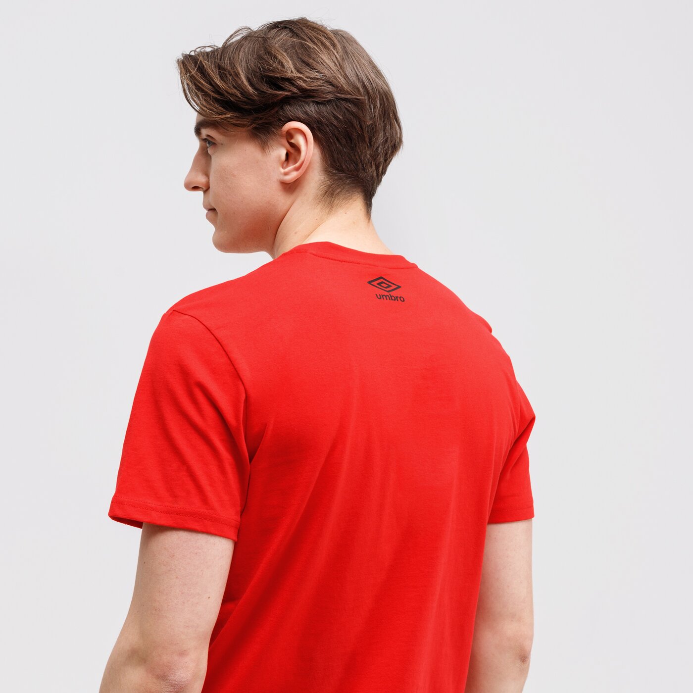 Koszulka męska UMBRO T-SHIRT JOCOB ul121tsm80002 kolor czerwony