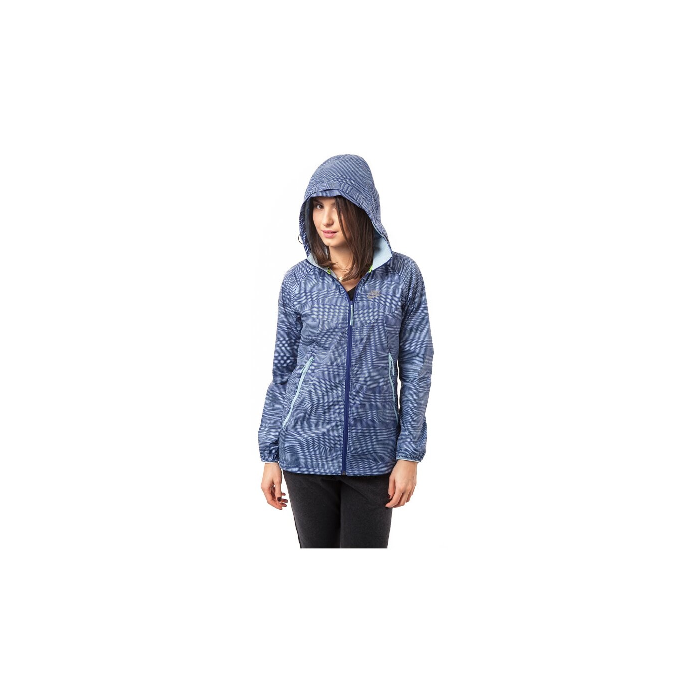 Kurtka przejściowa damska NIKE KURTKA RU FLY WINDRUNNER 644158455 kolor niebieski