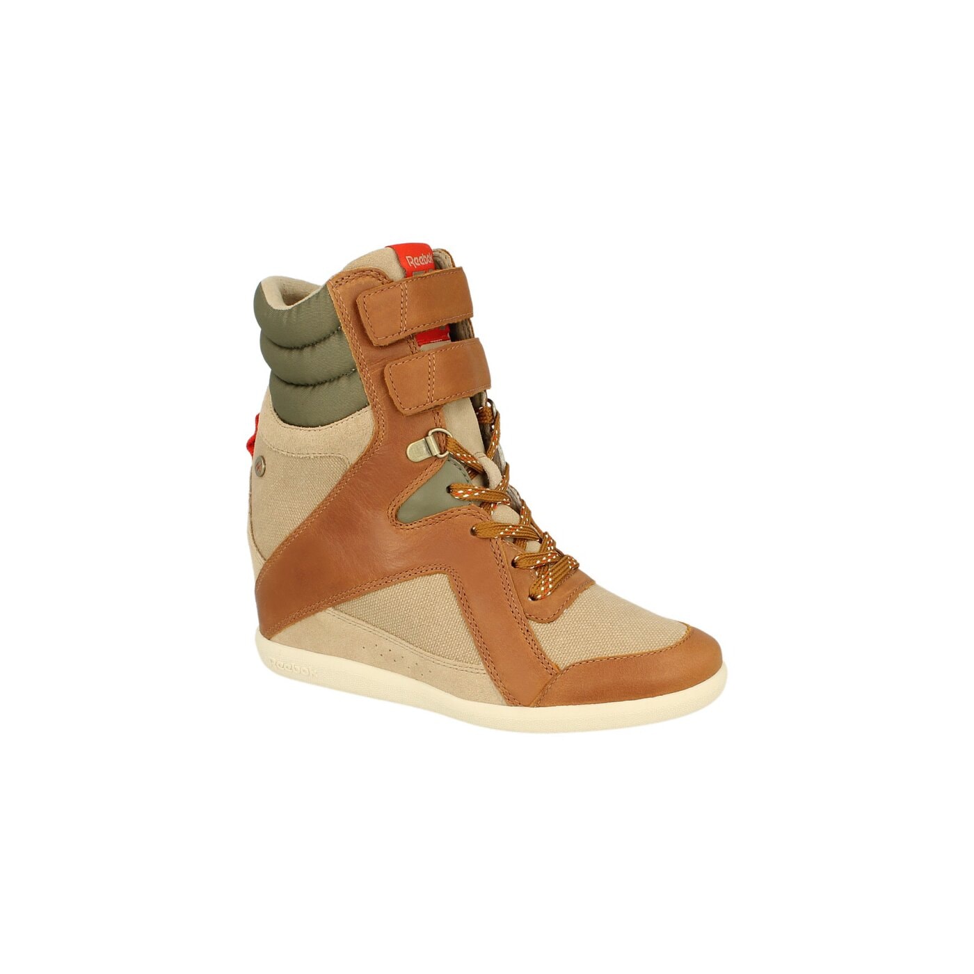 Buty sportowe damskie REEBOK MID CUT WEDGE AK v51926 kolor brązowy