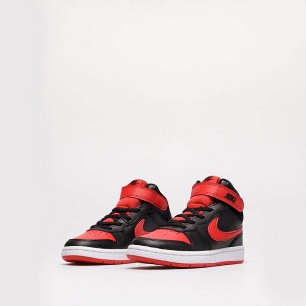 Buty dziecięce NIKE COURT BOROUGH MID 2 cd7783-003 kolor czarny