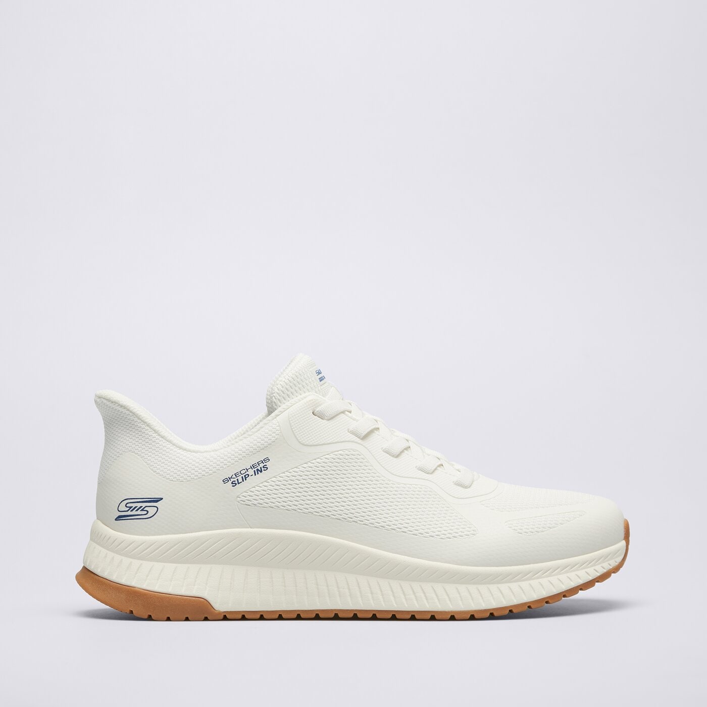 Buty sportowe męskie SKECHERS BOBS SQUAD 4 118423wht kolor biały