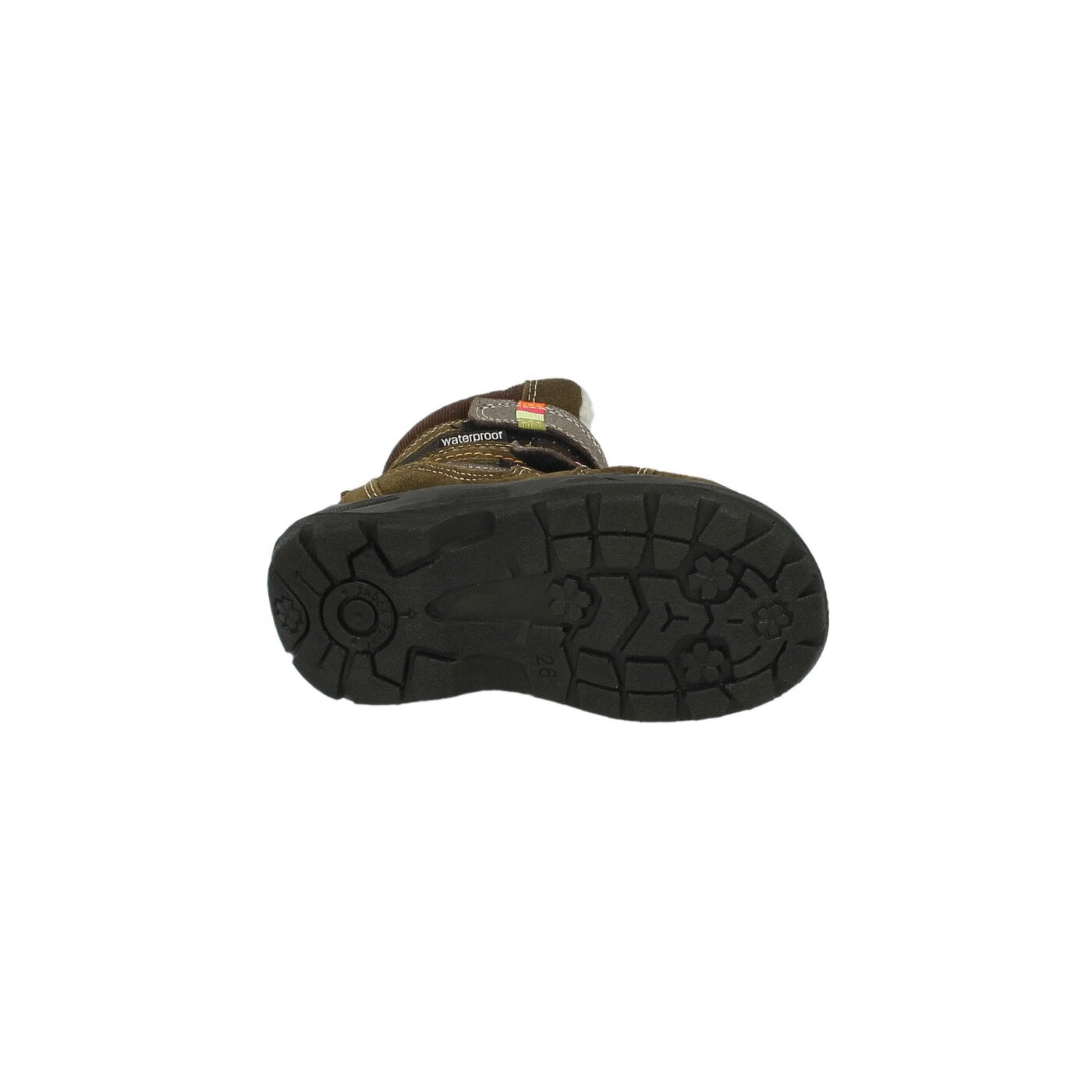 Buty trekkingowe dla dzieci FEEWEAR SNOW VELCRO fwjo313004 kolor brązowy