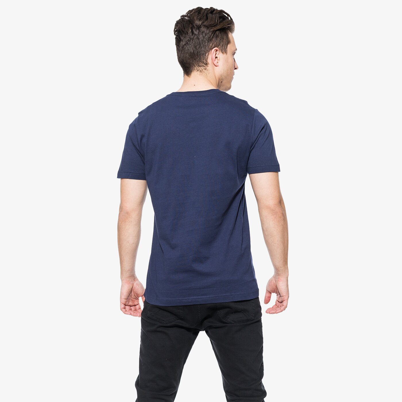 Koszulka męska PUMA T-SHIRT SS BRAND 59486906 kolor granatowy