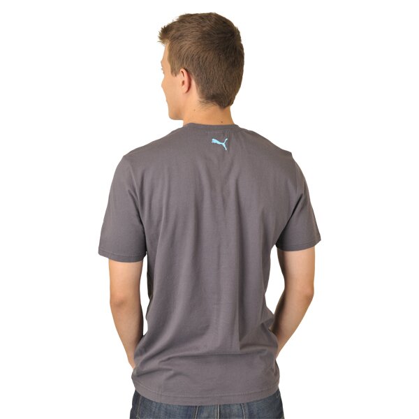 Koszulka męska PUMA T-SHIRT UB SLOGAN TEE 50696403 kolor czarny