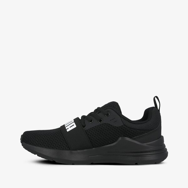 Buty do biegania dla dzieci PUMA WIRED RUN JR 37421401 kolor czarny