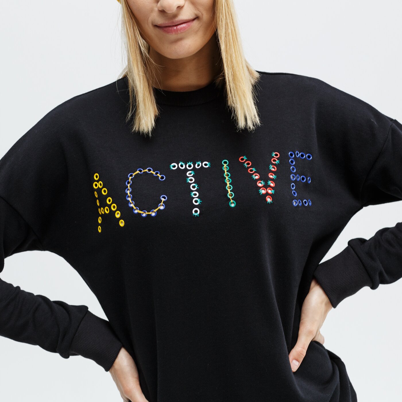 Bluza damska LOTTO BLUZA BUROLORI lo39bld15001 kolor czarny