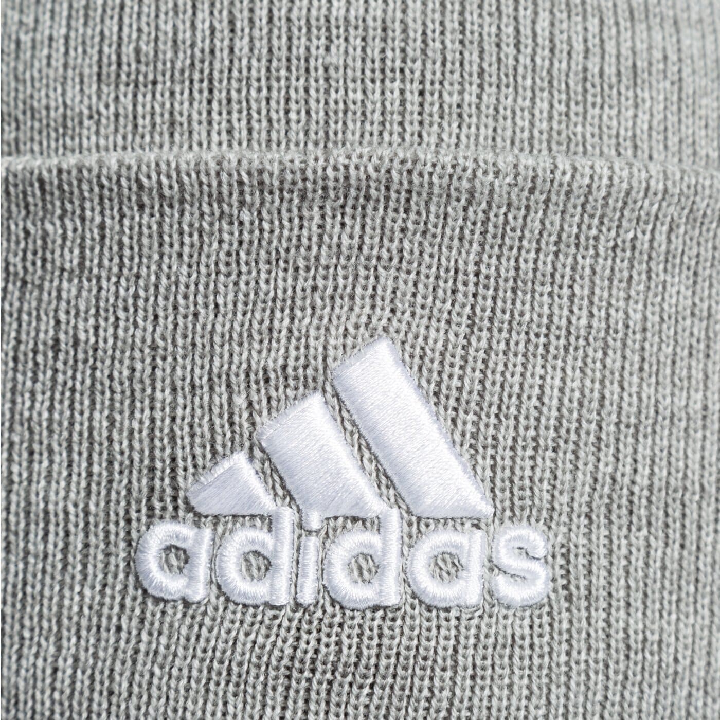 Czapka zimowa damska ADIDAS CZAPKA LOGO WOOLIE hl4811 kolor szary