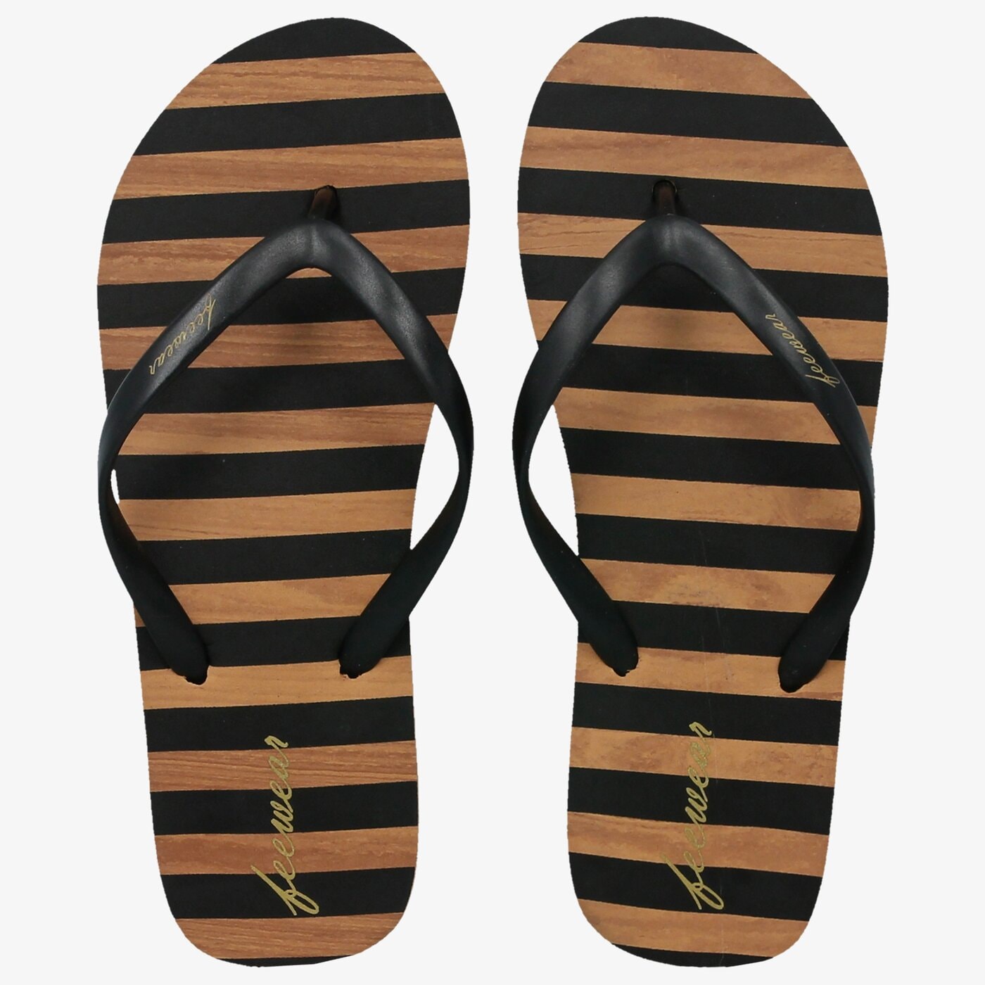 Klapki damskie FEEWEAR STRIPES fwwk118002 kolor czarny