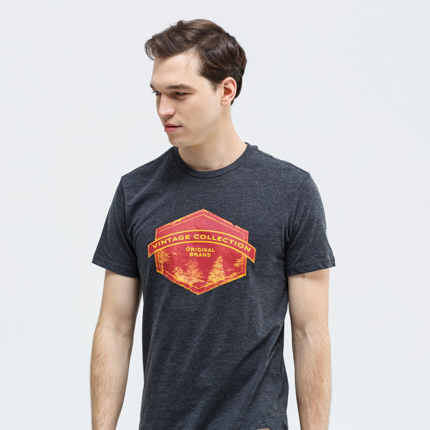 Koszulka męska FEEWEAR T-SHIRT GRANITE fw39tsm14001 kolor szary