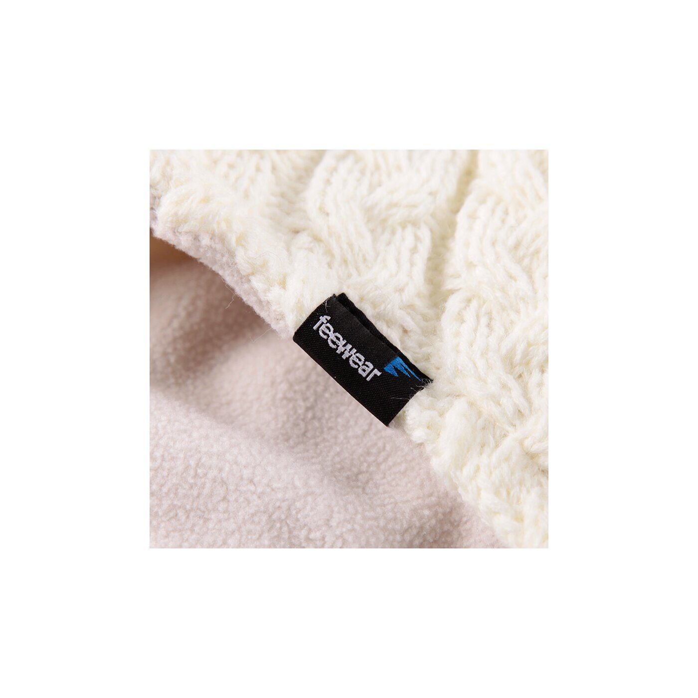 Czapka zimowa damska FEEWEAR CZAPKA Z INDY fw33czd03b kolor beżowy