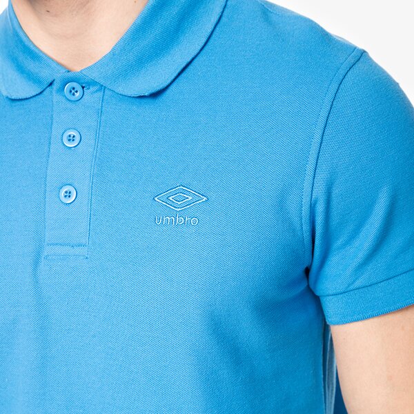 Koszulka polo męska UMBRO POLO CHARLIE M ul16pom04003 kolor niebieski