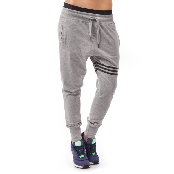 Spodnie dresowe damskie ADIDAS SPODNIE DANCE 3S PANT s18230 kolor szary