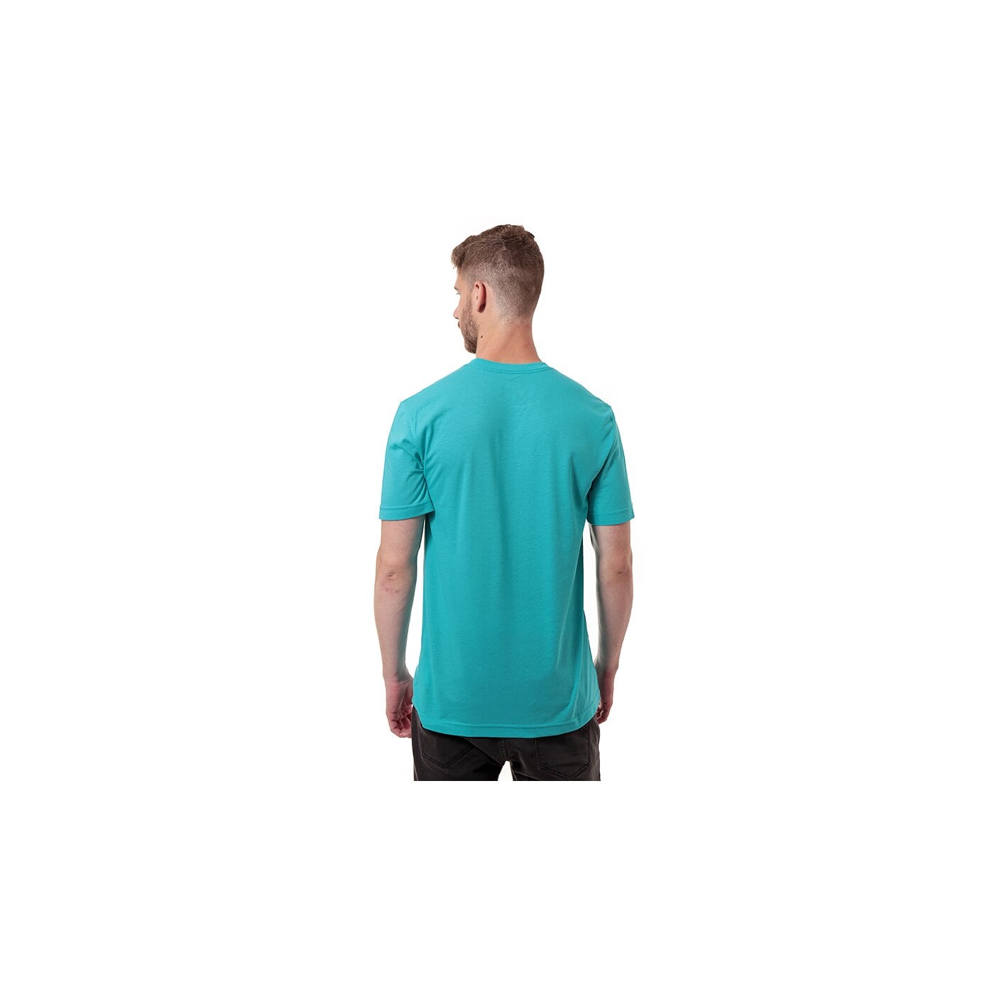 Koszulka męska NIKE T-SHIRT TEE-MOON WALKIN 619529388 kolor niebieski