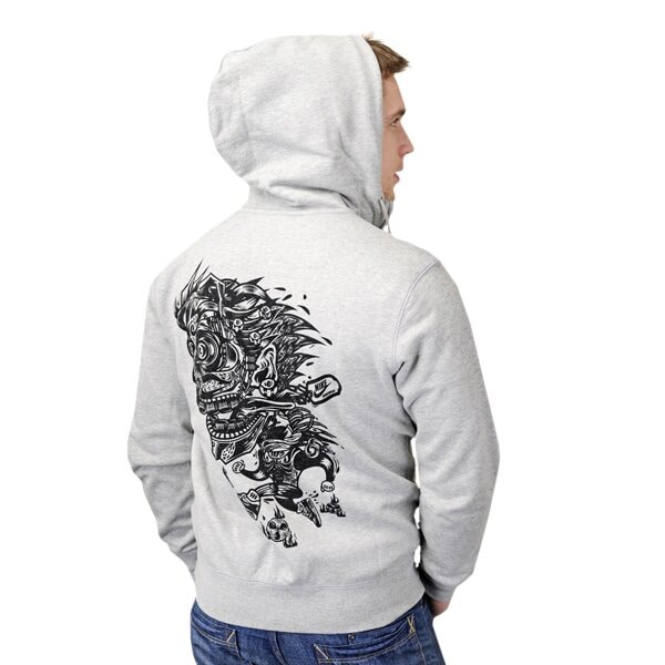 Bluza męska NIKE BLUZA RUN   TILL DEAD FULL ZIP 405136063 
