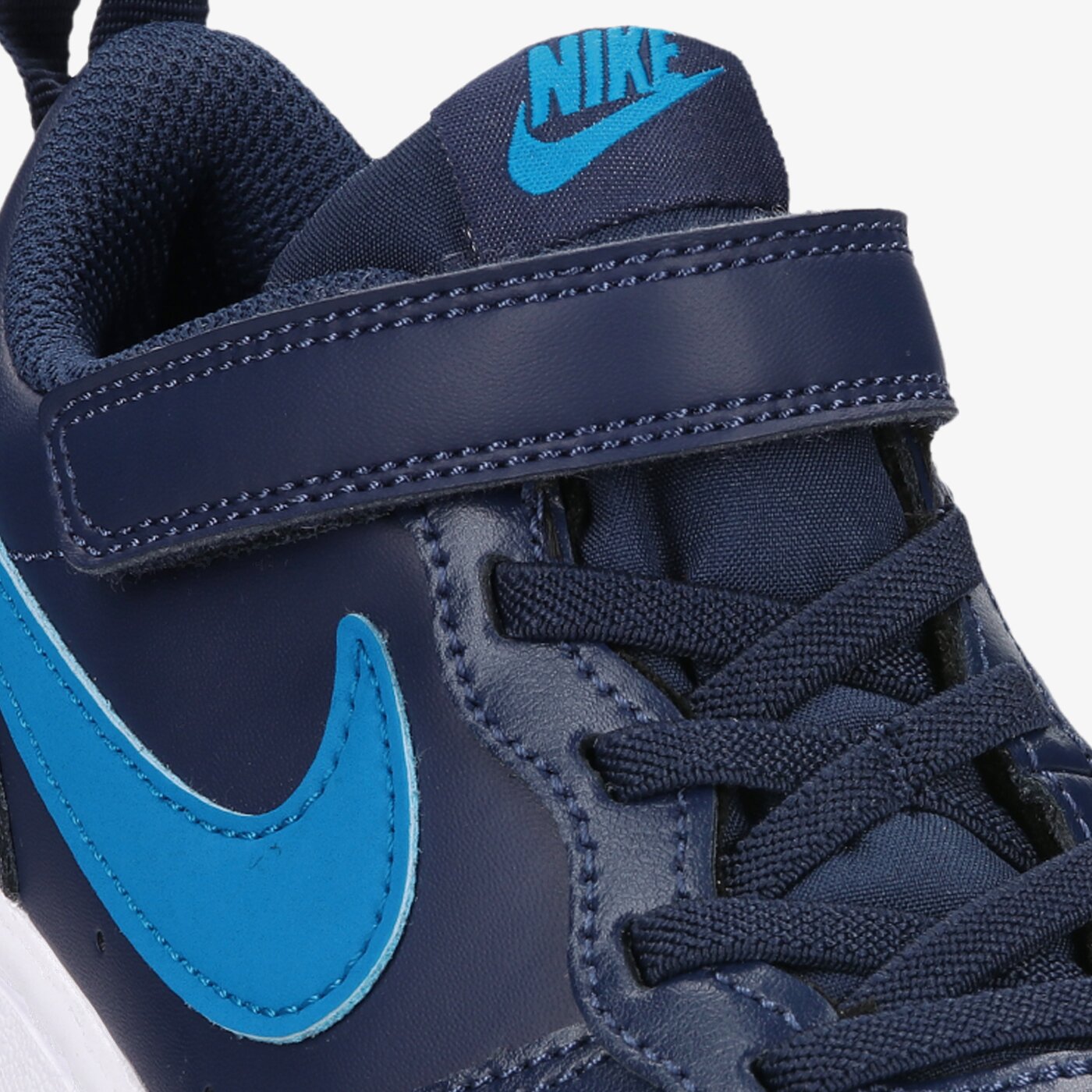 Buty dziecięce NIKE COURT BOROUGH LOW 2 bq5451-403 kolor granatowy