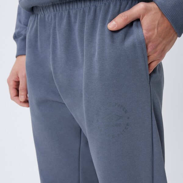 Spodnie dresowe męskie UMBRO SPODNIE RLXD JOGGER 66611u-g2b kolor niebieski